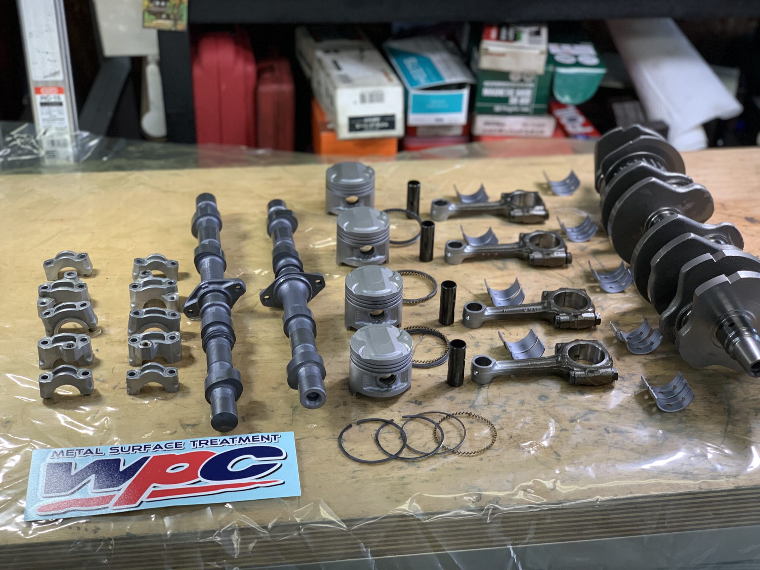 CBX400F エンジン フルオーバーホール＆WPC施工 - S-crest