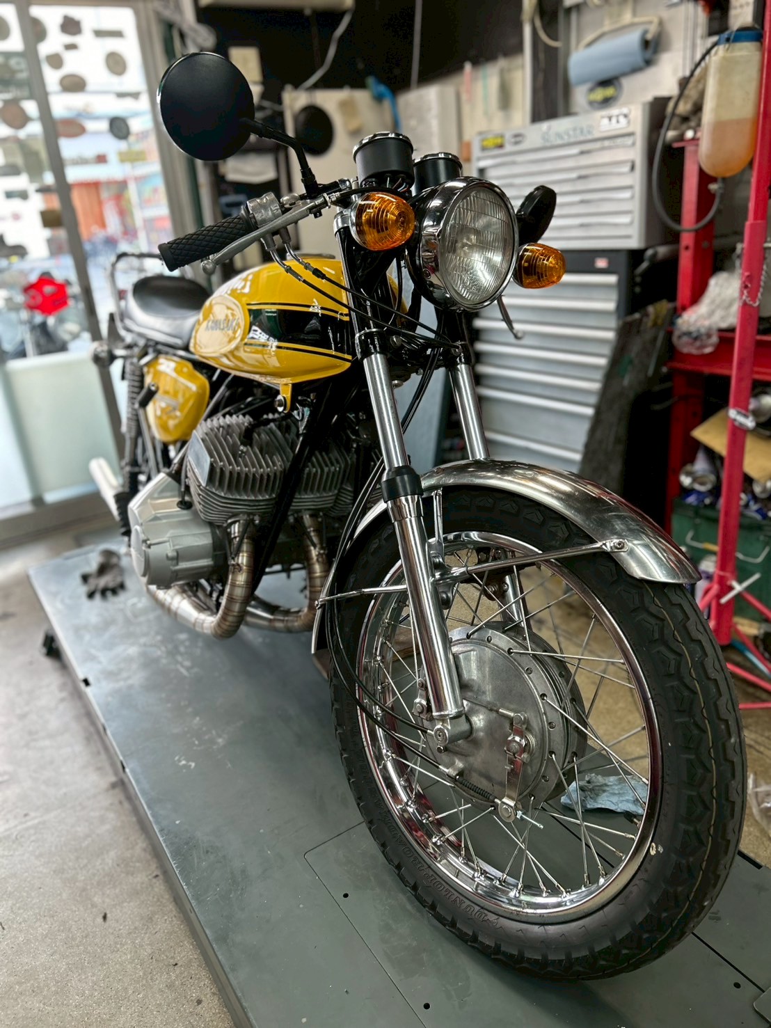 マッハ、750SS、レストア、整備、メンテナンス。500SS、H1、H2 【公式