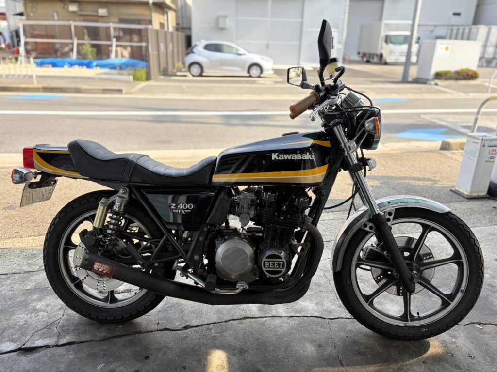 投稿についてもっと詳しく 【委託販売】Z400FX（KZ500フレーム）180万円　中古車両！