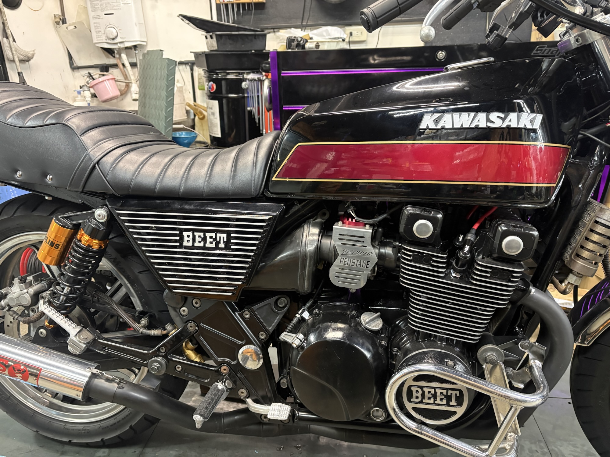 ゼファー400/χ：FX外装のフィッティング最適化とライン補正 - S-crest