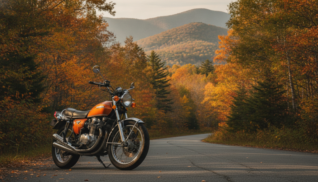 投稿についてもっと詳しく 旧車バイクで巡る「隠れ家ツーリング」の魅力！愛車と歴史を刻む絶景ルート