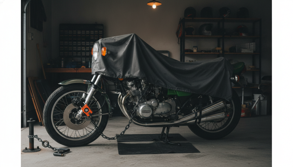 投稿についてもっと詳しく 旧車バイクを盗難から守る！愛車を守る多層防御と賢い対策