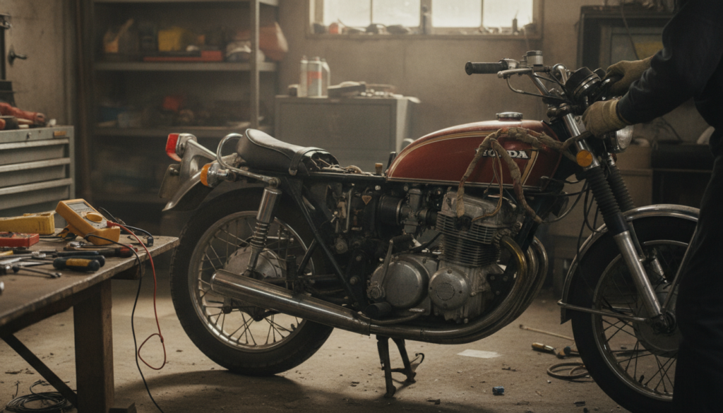 投稿についてもっと詳しく 旧車バイクの電気系はなぜ弱い？トラブル診断と愛車を守る対策術