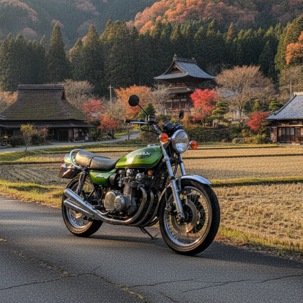 旧車バイクで巡る隠れ家ツーリング！愛車と味わう日本のノスタルジック風景