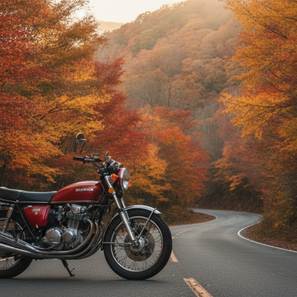 旧車バイクで巡る秋の絶景：ベテランが推す隠れた名道と立ち寄りスポット