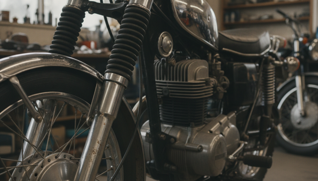 投稿についてもっと詳しく 旧車バイクの足元を支えるサスペンション進化史：乗り心地と操縦安定性の秘密